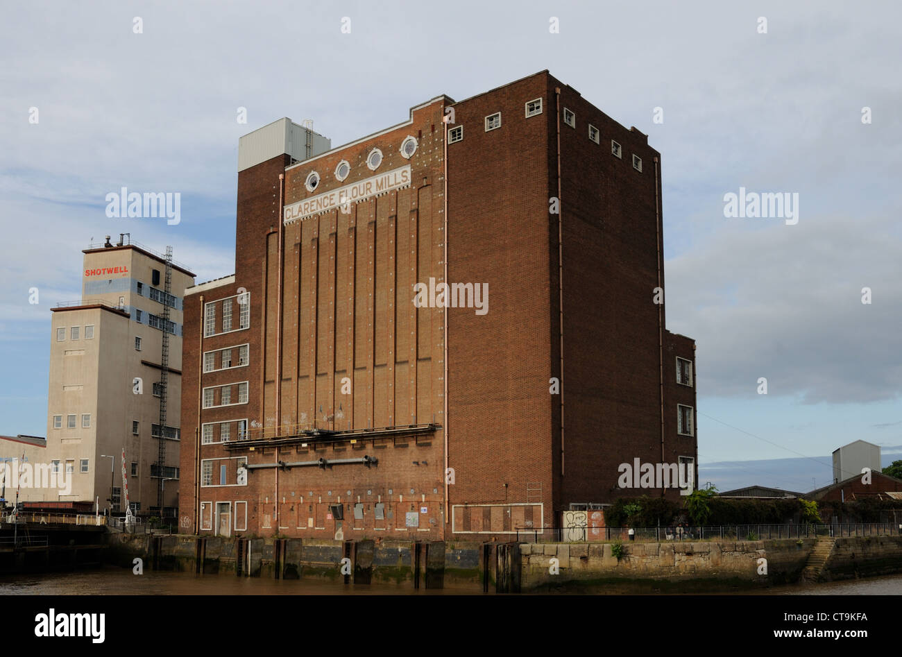 Clarence Flour Mills, Hull, East Yorkshire, England Stock Photo Alamy