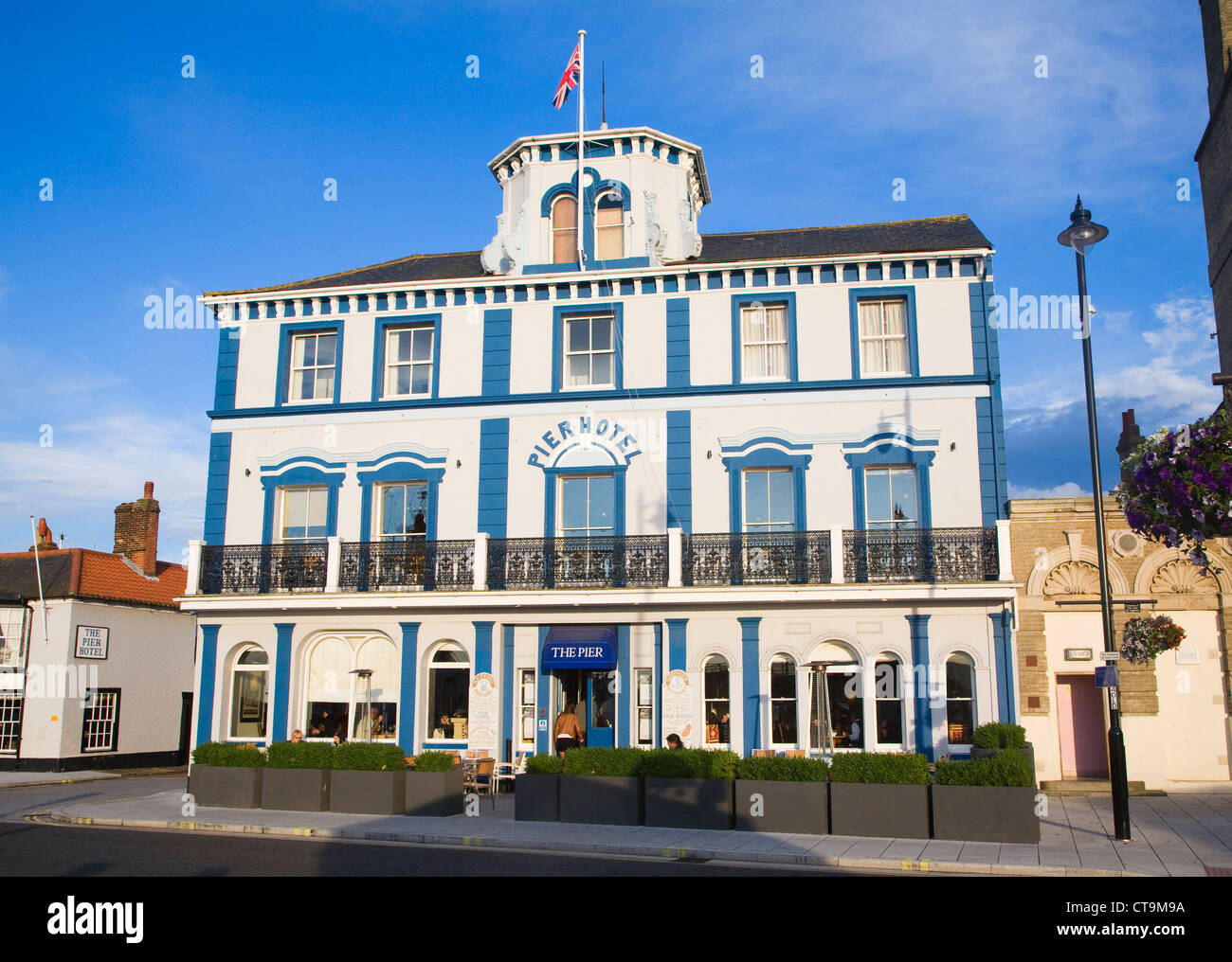 Pier hotel Harwich Essex England Stock Photo Alamy