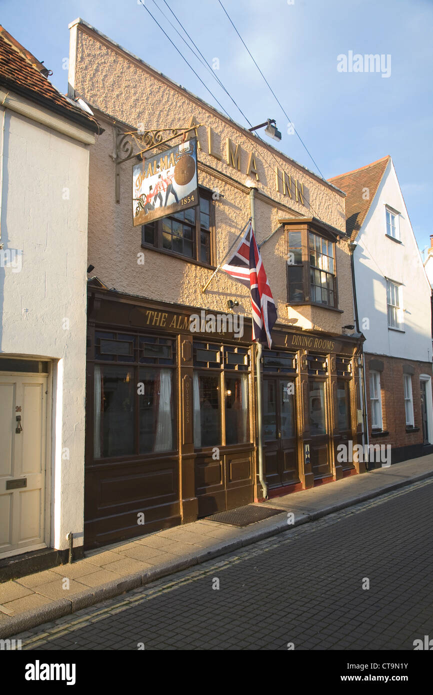 The Alma Inn pub Harwich, Essex, England Stock Photo Alamy