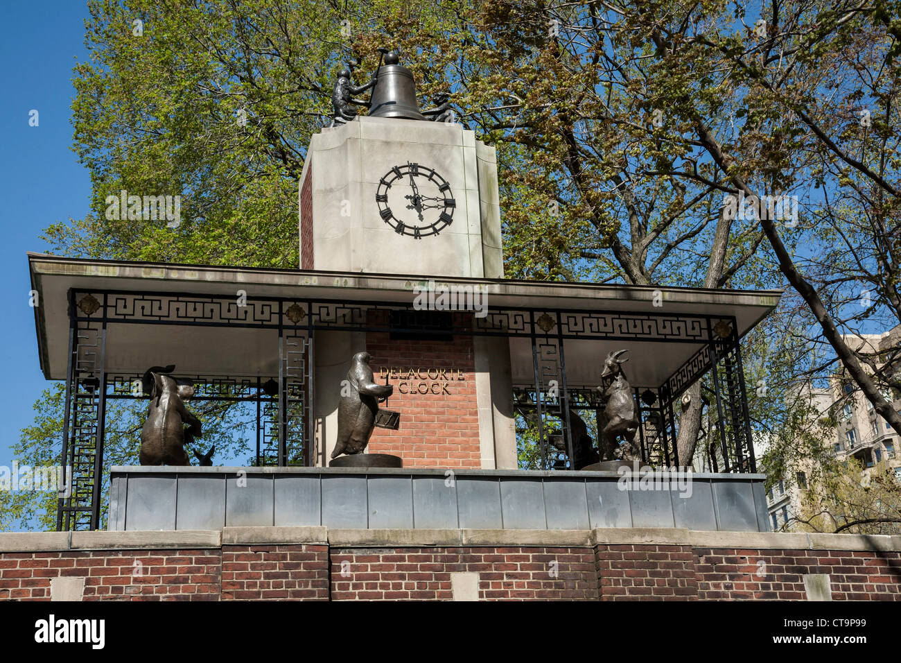 Delacorte Clock in Central Park, NYC Stock Photo Alamy