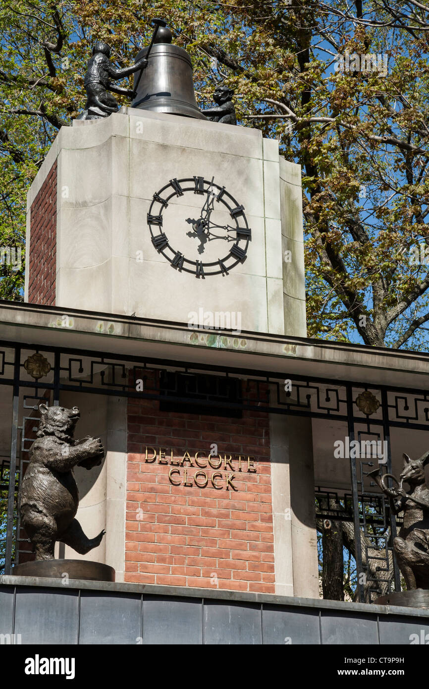 Delacorte Clock in Central Park, NYC Stock Photo Alamy