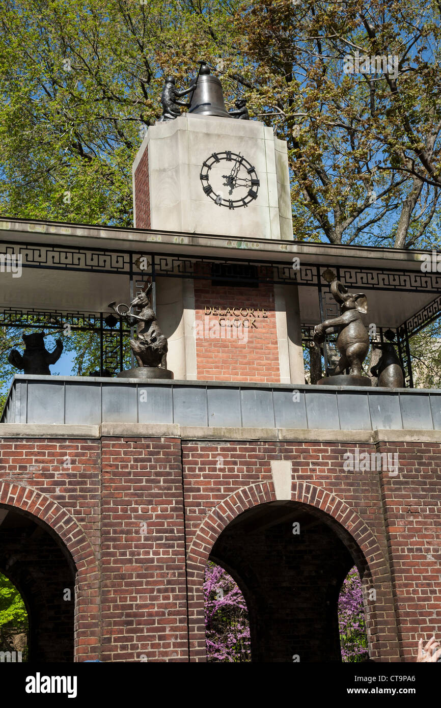 Delacorte Clock in Central Park, NYC Stock Photo Alamy