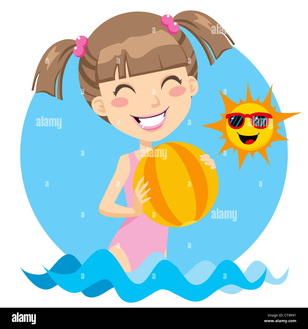 cute beach ball