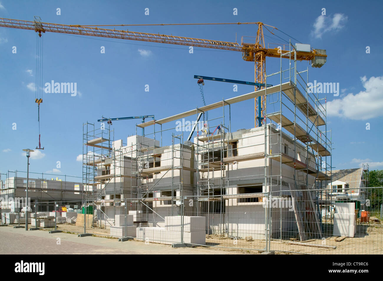 Berlin, site Falkenwiese suburbs Stock Photo