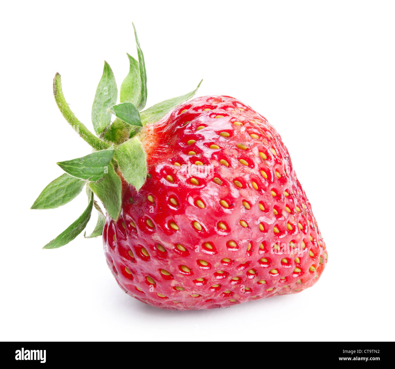 strawberry isolated on white background Stock Photo - Alamy