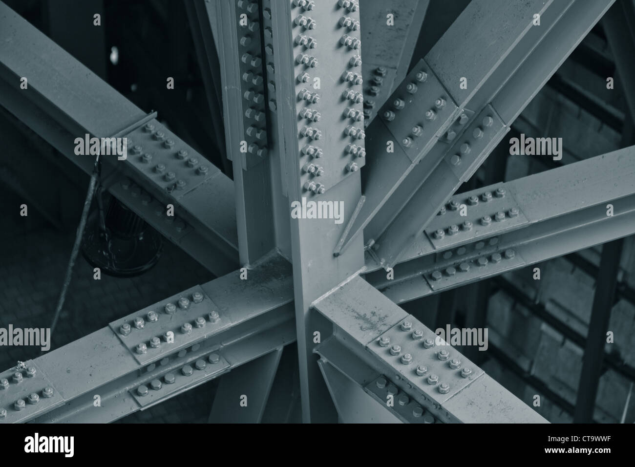 Steel lattice girder bridge hi-res stock photography and images - Alamy