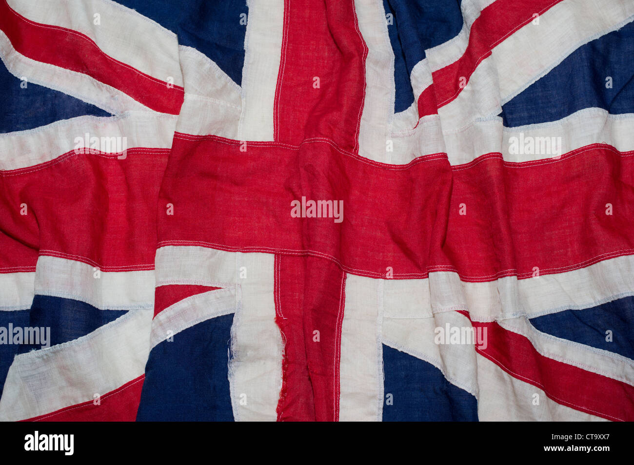 Union jack flag vintage hi-res stock photography and images