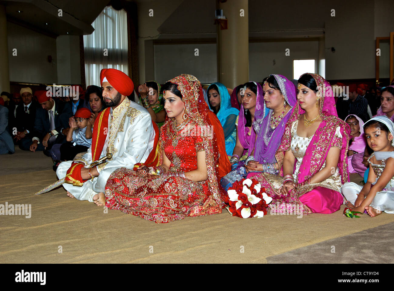 Sikh Wedding Stock Photos Sikh Wedding Stock Images Alamy