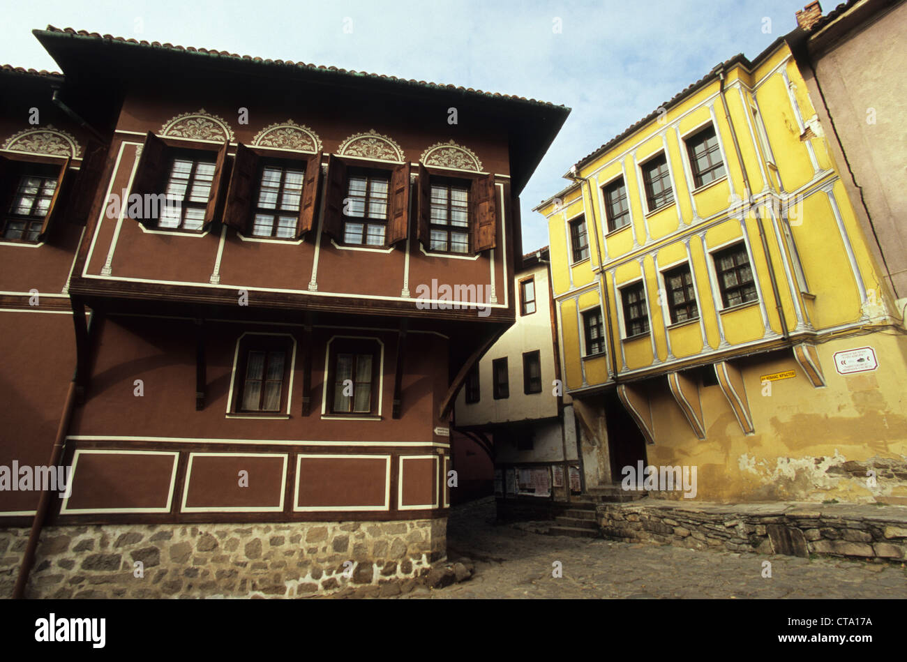 Balabanov House Museum, Plovdiv, Bulgaria Stock Photo Alamy