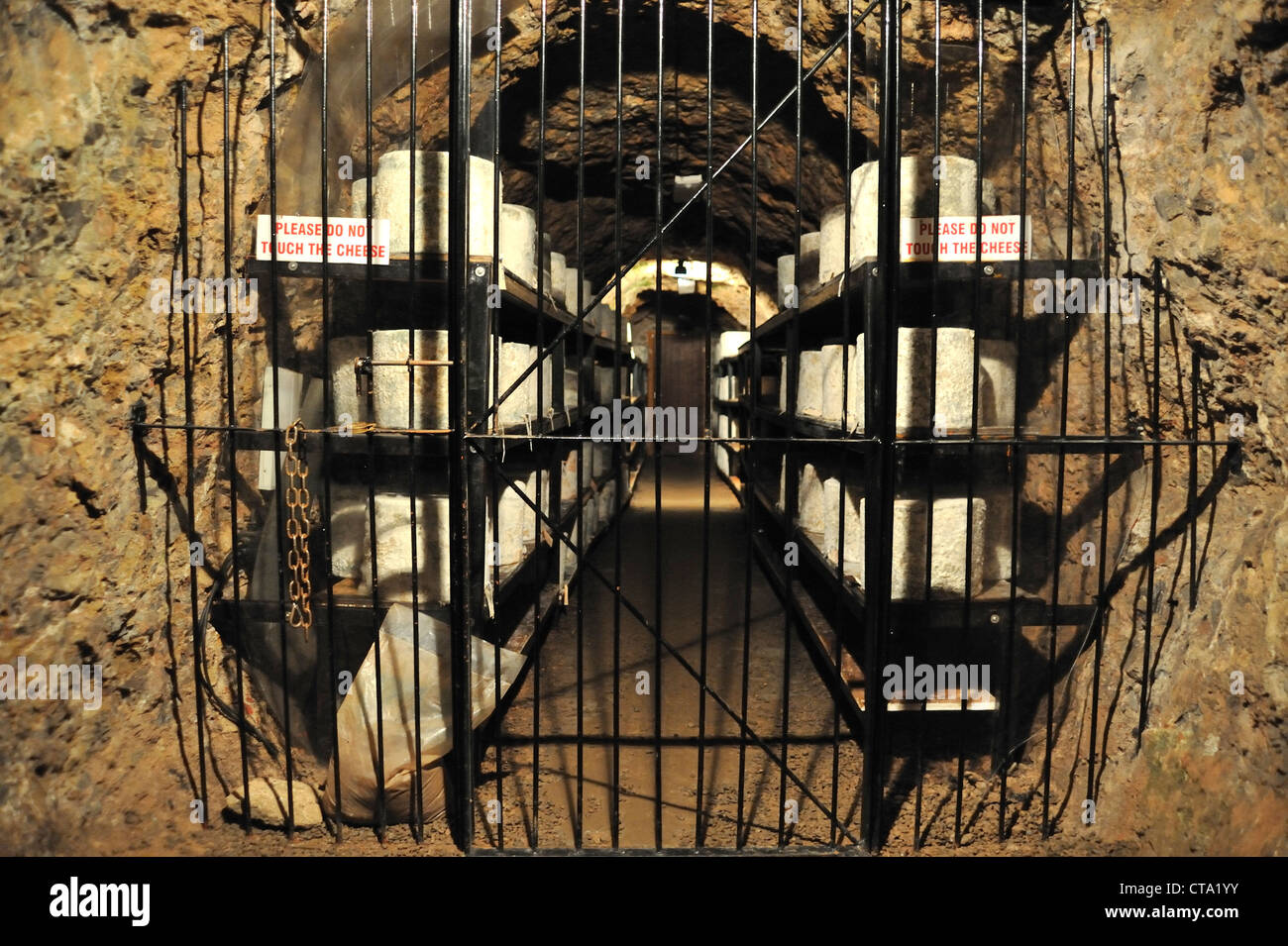 Cheese cellar, Wookey Hole caves, Somerset, UK Stock Photo Alamy