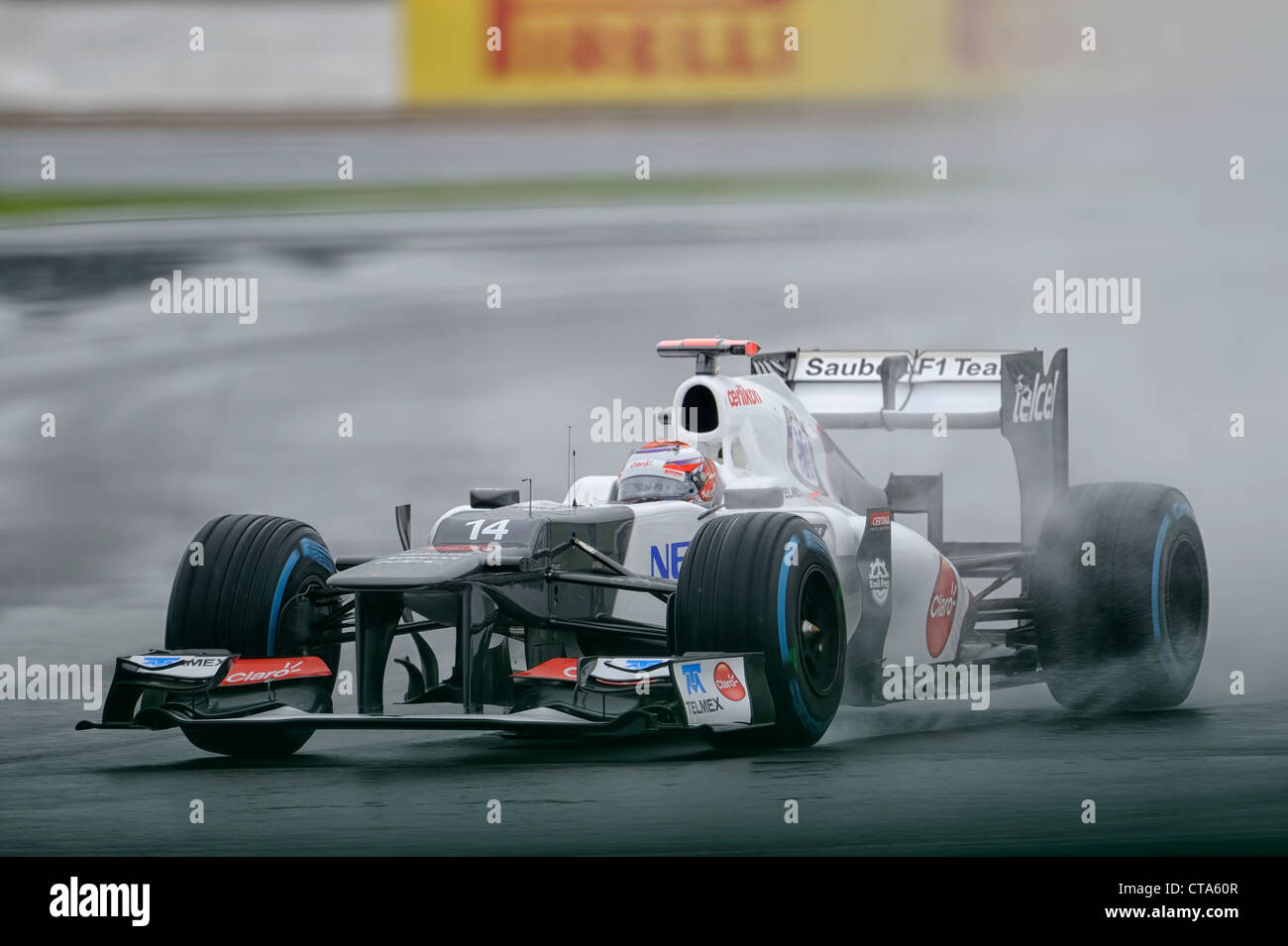 kamui kobayashi, sauber, f1, 2012, Stock Photo