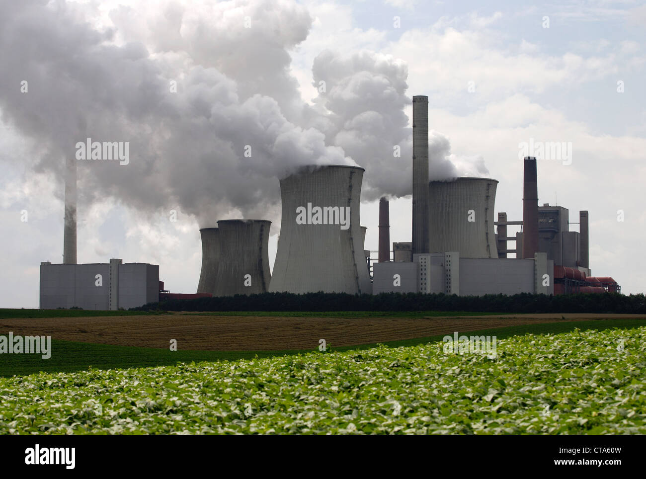 RWE Neurath plant Stock Photo - Alamy