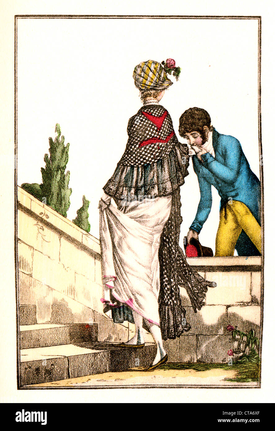 1800 - A ce soir! La Mésangère, Paris Stock Photo