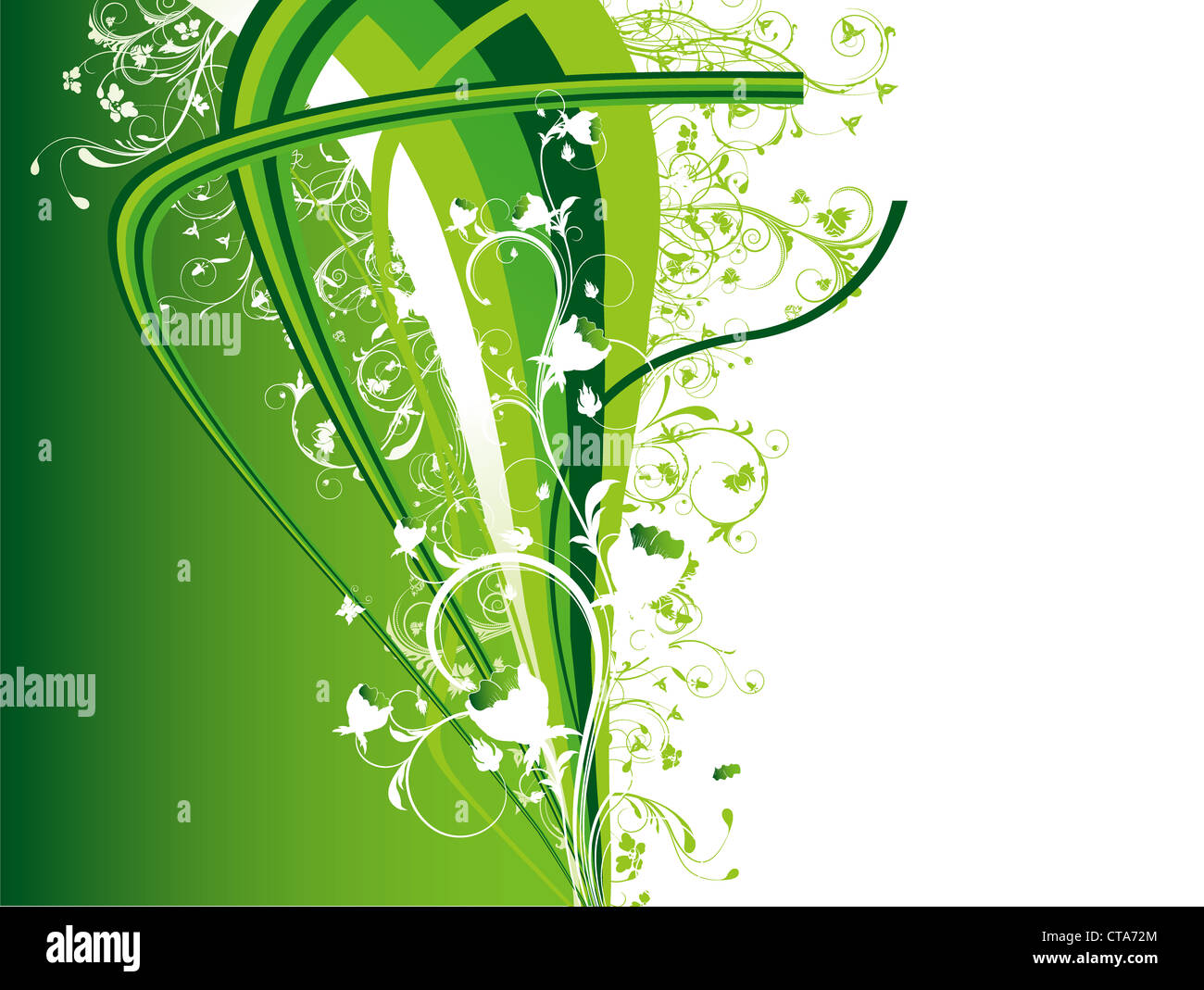 abstract illustration of a background with floral Stock Photo - Alamy