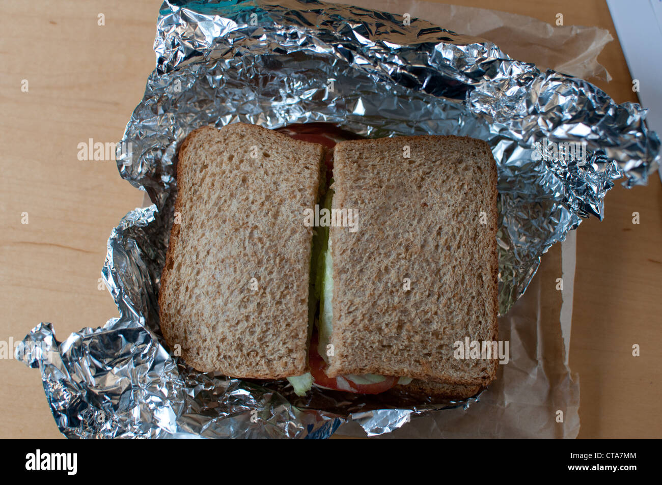 pack lunch sandwiches Stock Photo Alamy