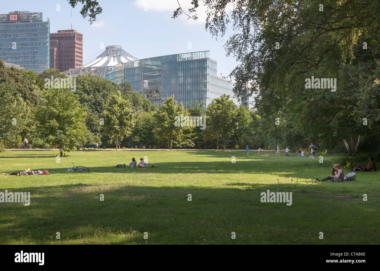 Tiergarten, Berlin Germany Stock Photo