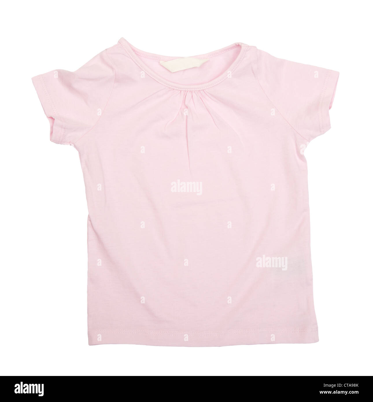 Baby t-shirt isolated on white background Stock Photo