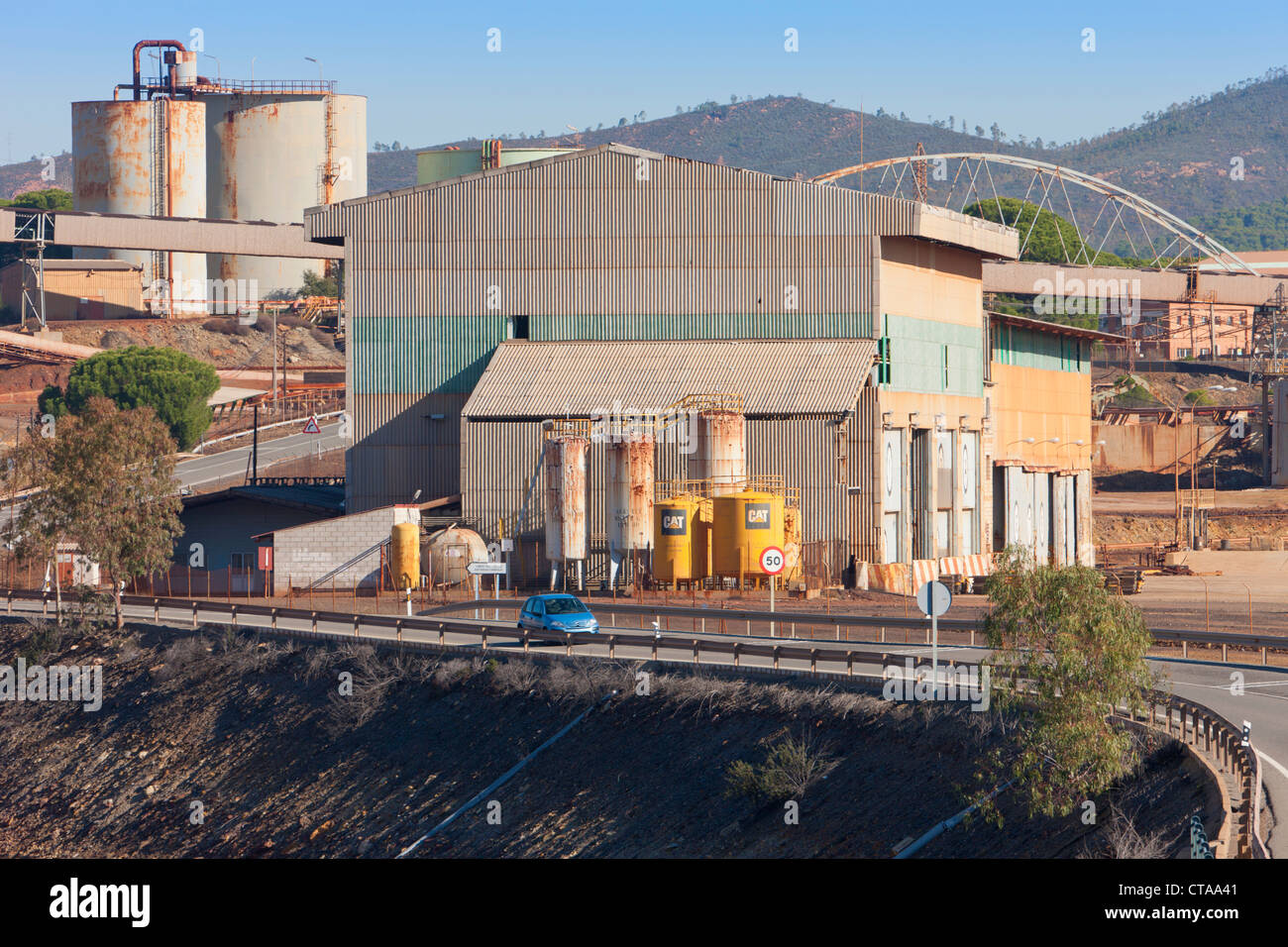 Minas de Rio Tinto, Huelva Province, Andalusia, southern Spain. Stock Photo