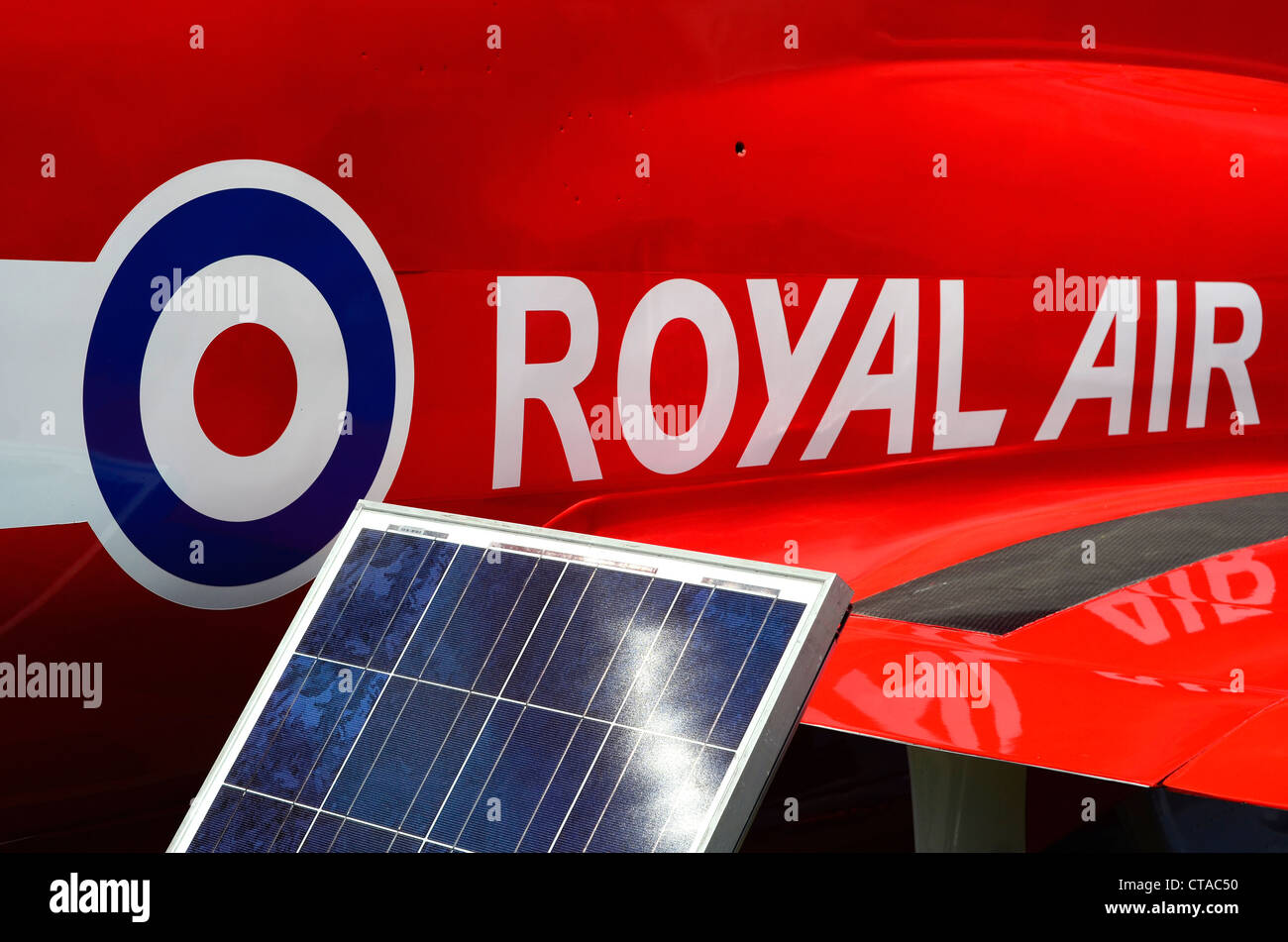 Royal Air Force Jet With Solar Panel Stock Photo Alamy royal-air-force-jet-with-solar-panel-stock-photo-alamy