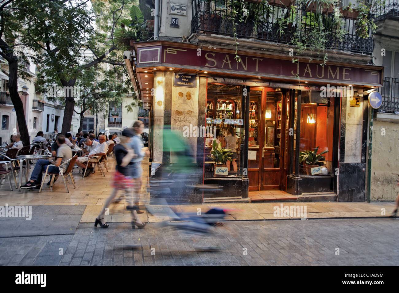 Cafe sant jaume hi-res stock photography and images - Alamy