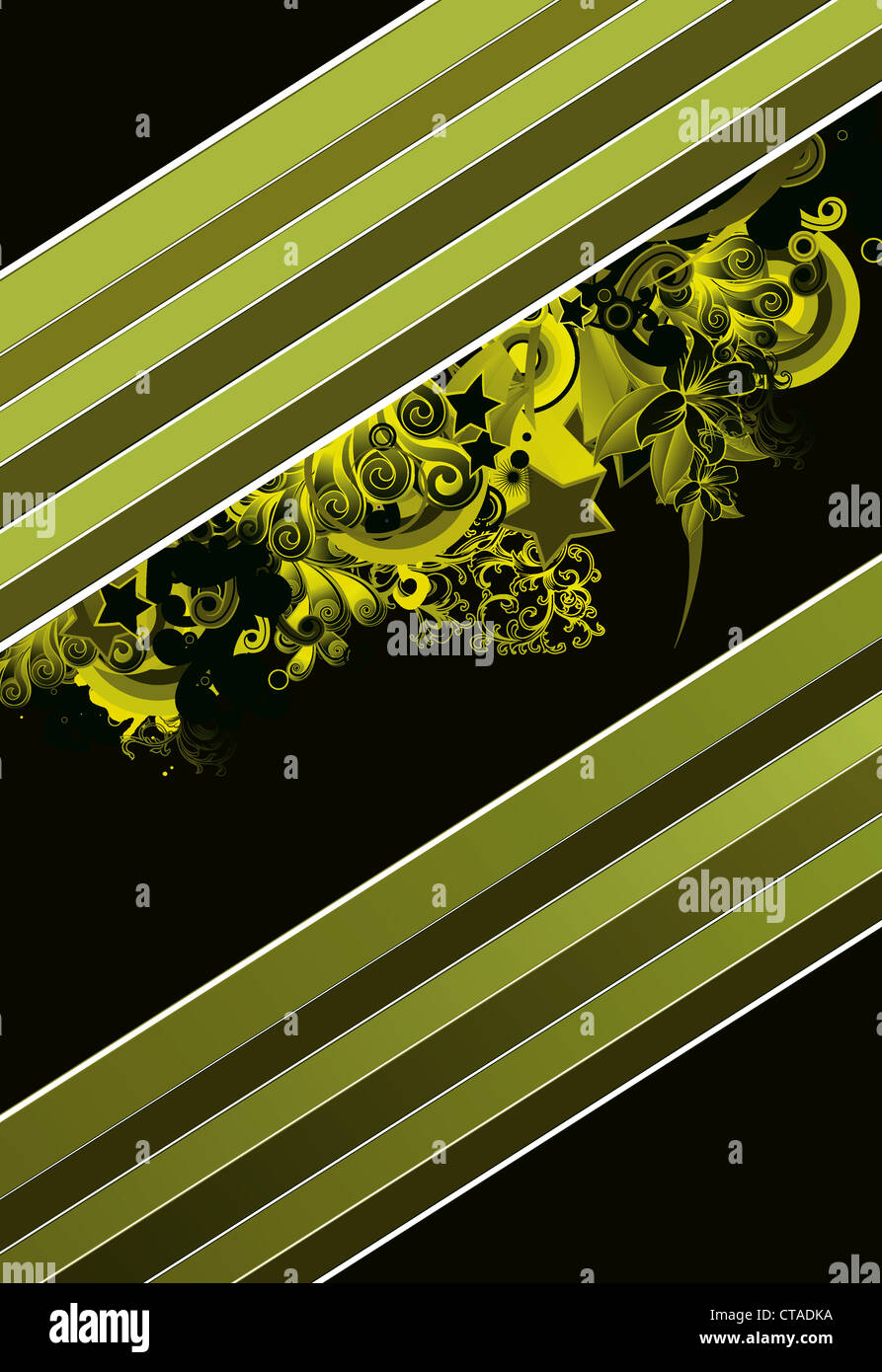 spring floral background vector illustration Stock Photo - Alamy