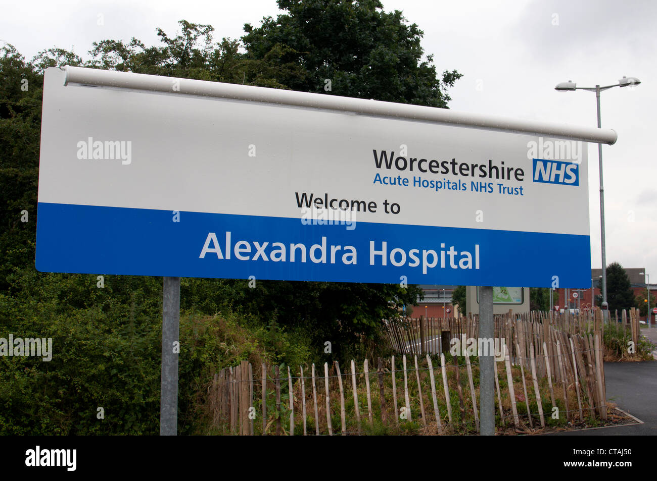 Alexandra Hospital, Redditch, UK Stock Photo