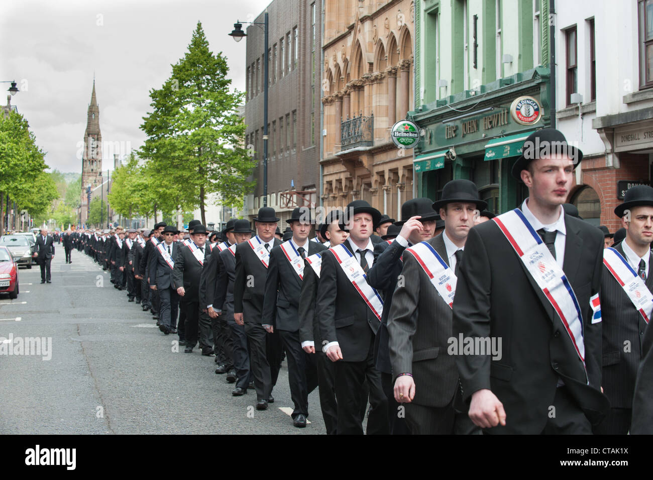 Celebrating the Ulster Covenant Stock Photo