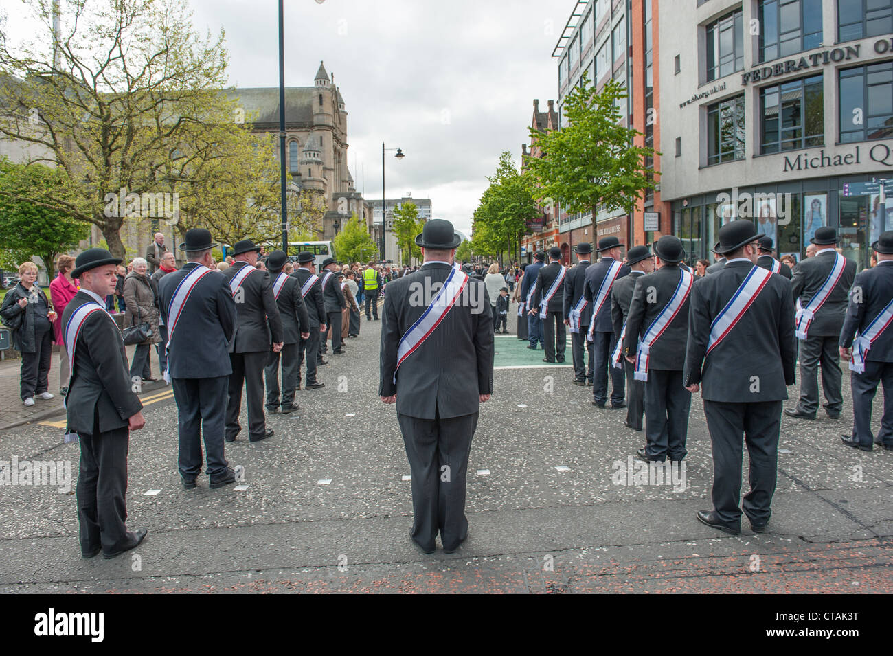 Celebrating the Ulster Covenant Stock Photo