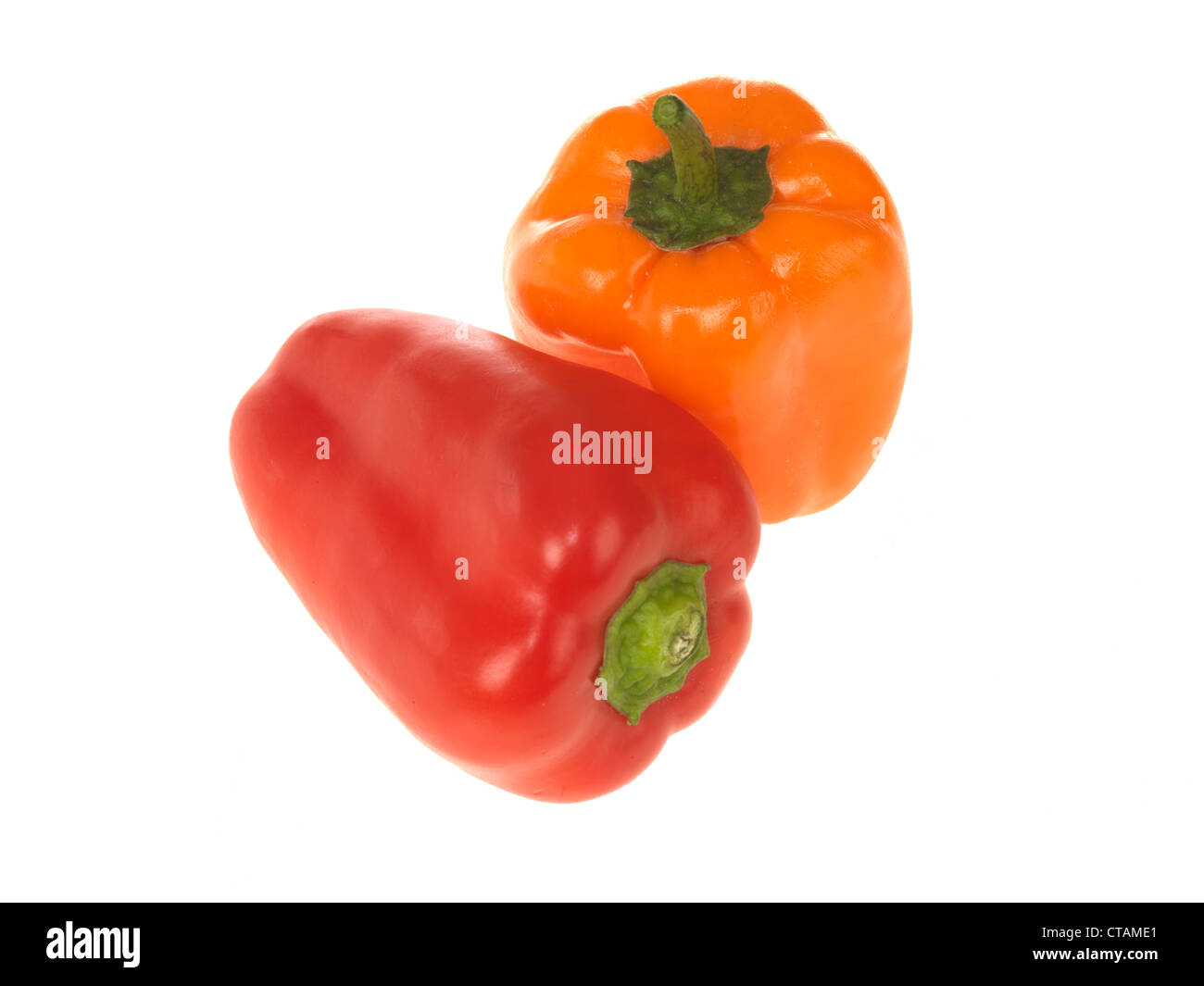 Sweet Mixed Peppers Stock Photo