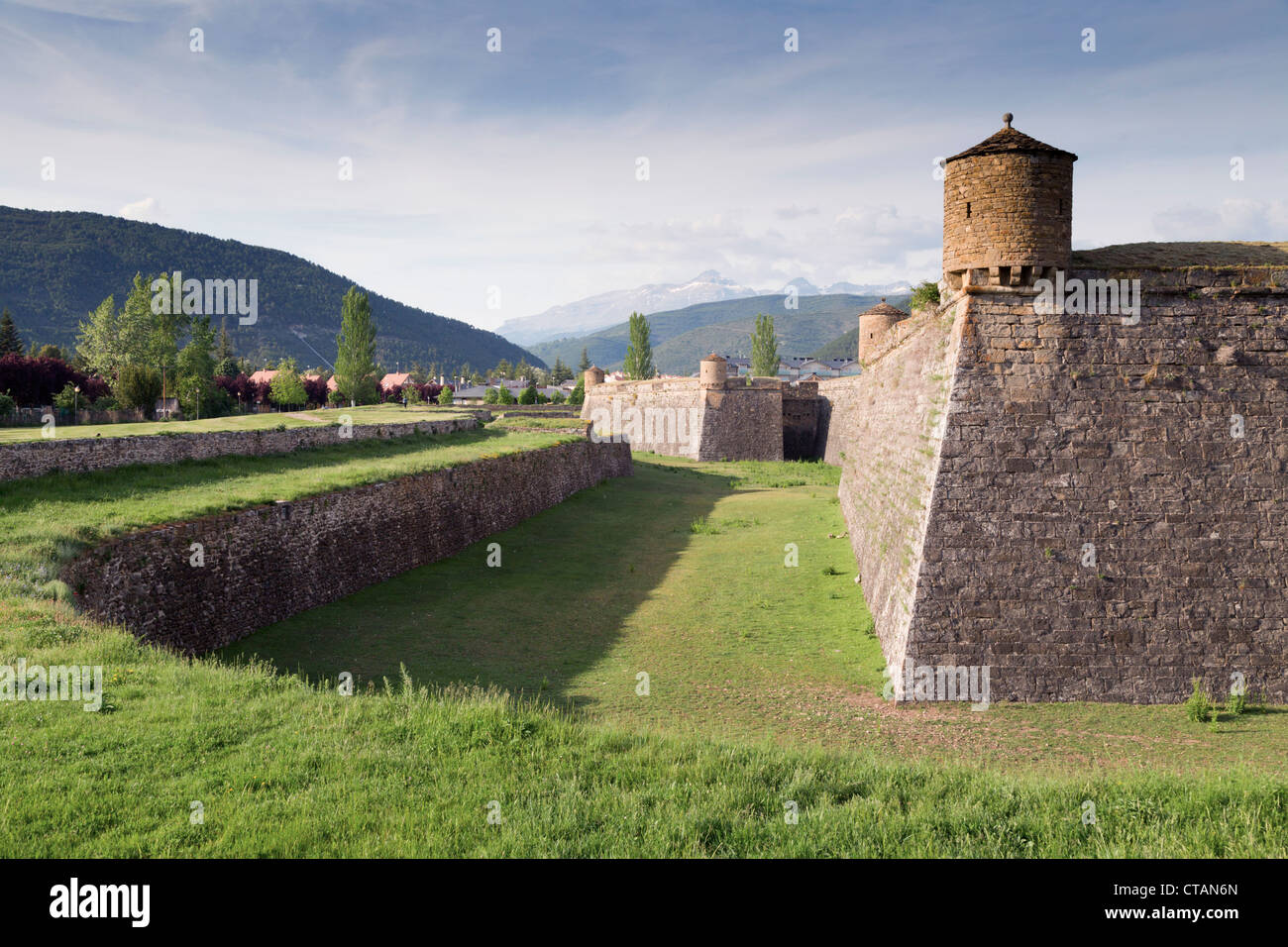 Jaca; Citadel; Huesca; Spain Stock Photo Alamy