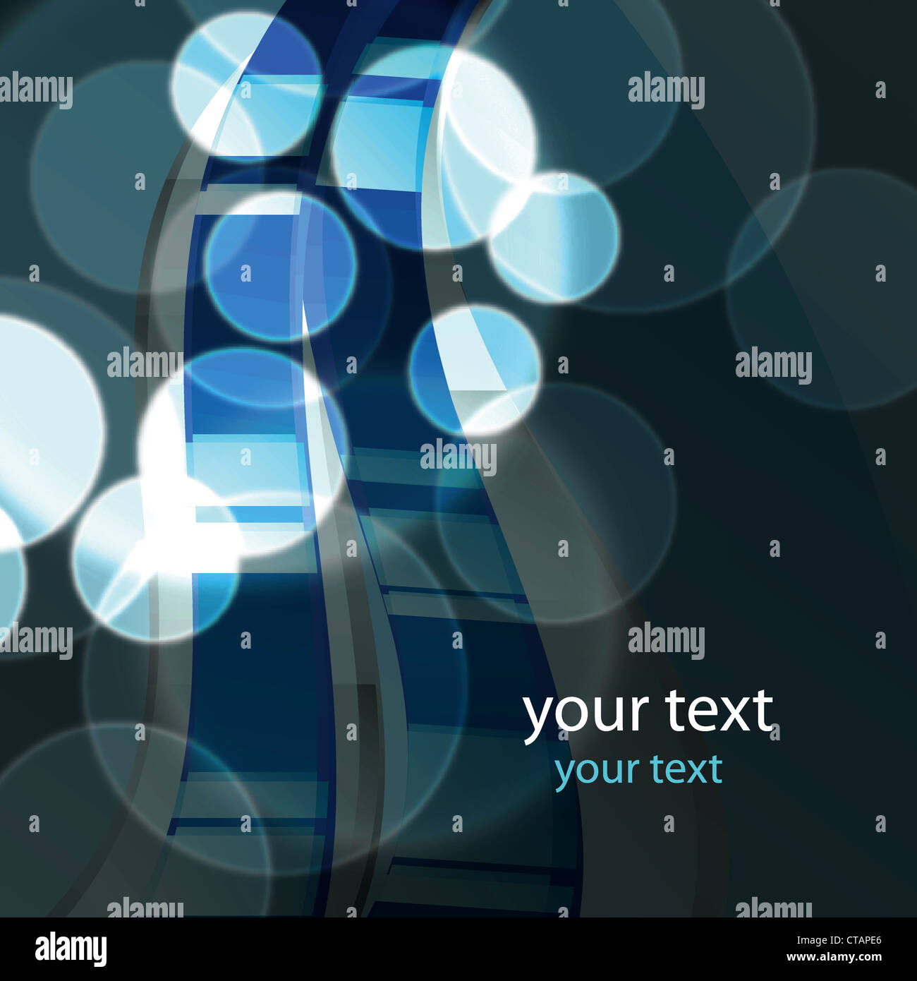 abstract background with circles vector Stock Photo - Alamy