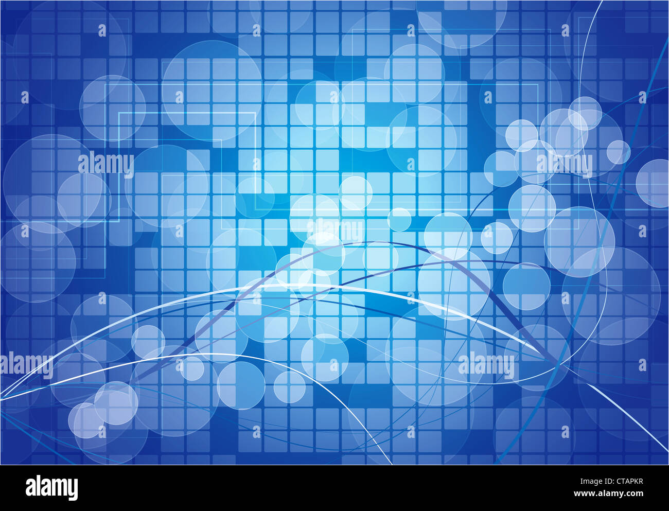 vector abstract background with circles Stock Photo - Alamy