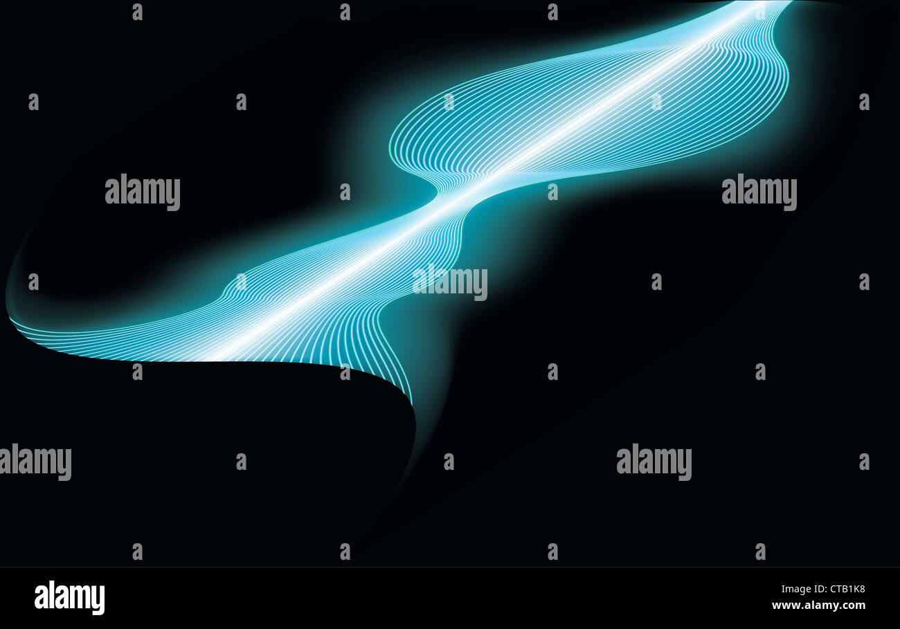 vector abstract background with waves Stock Photo - Alamy