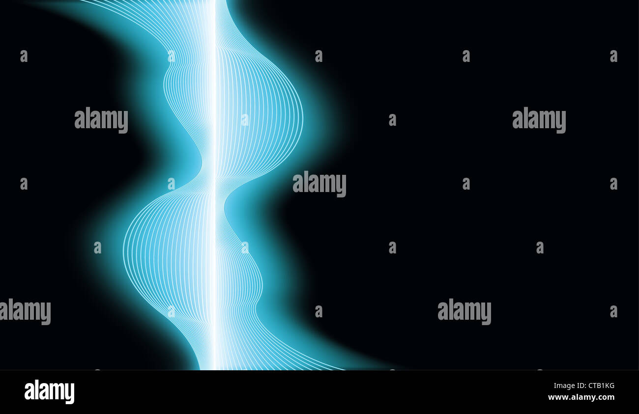 vector abstract background with waves Stock Photo - Alamy
