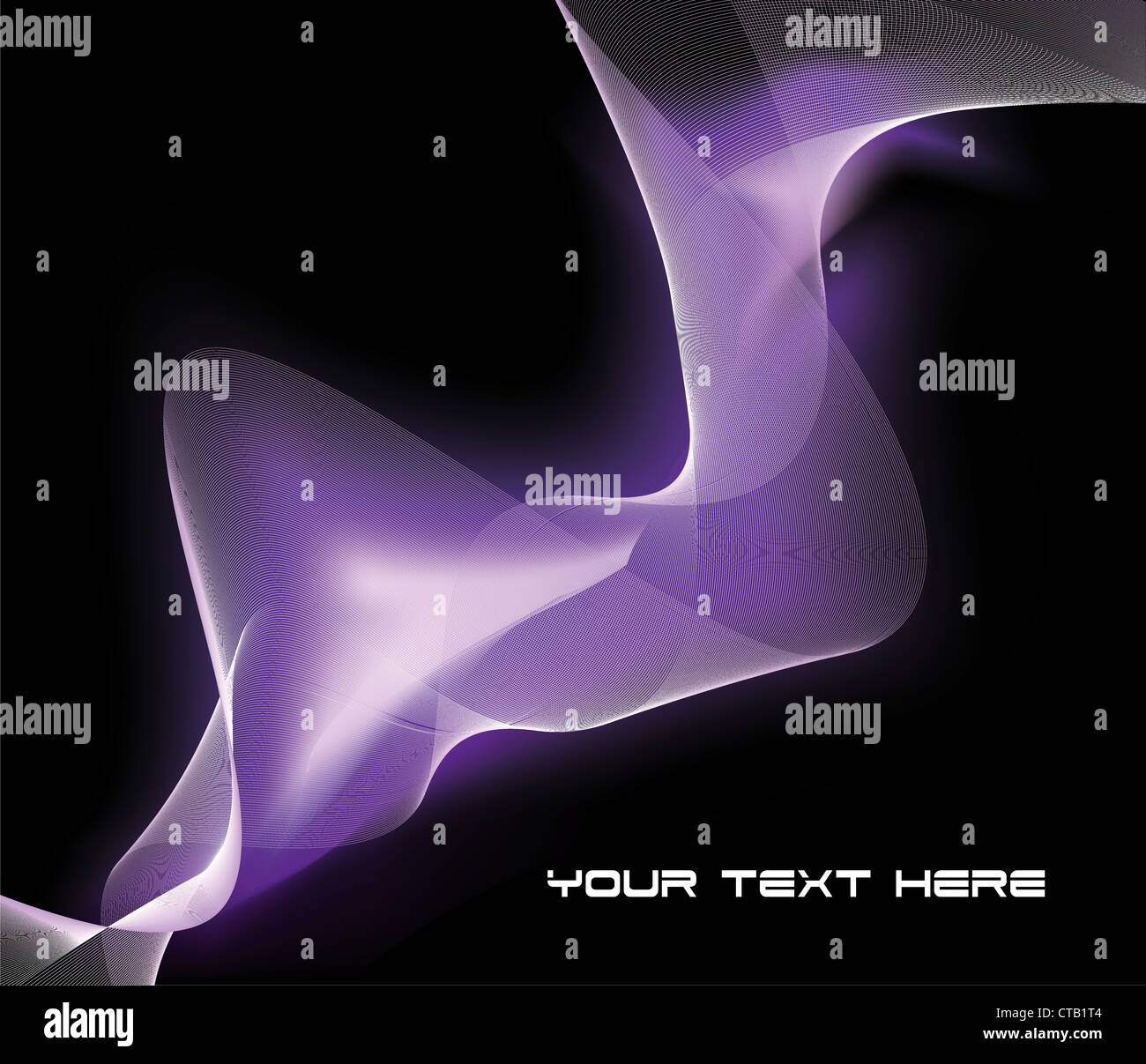vector abstract background with waves Stock Photo - Alamy