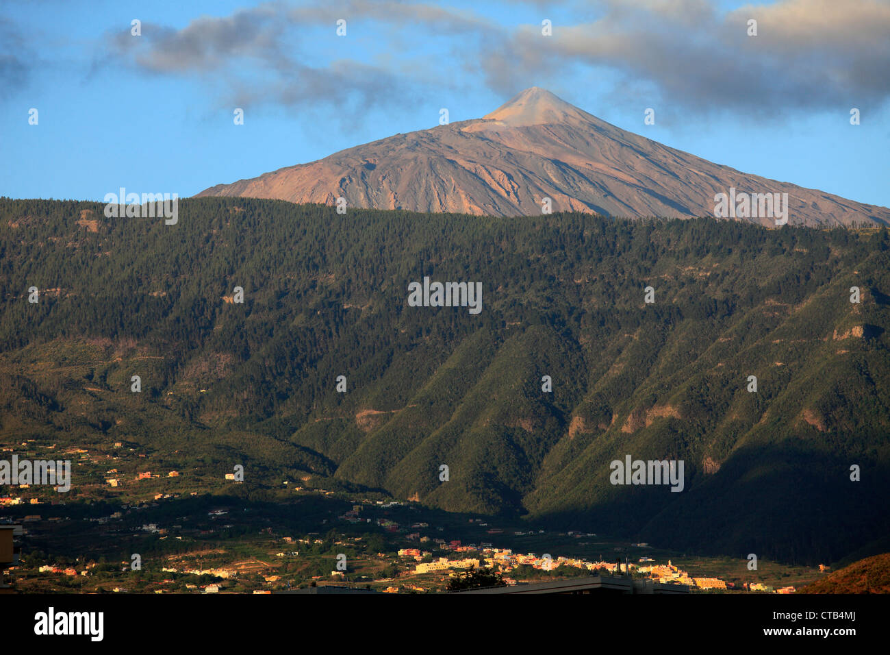 Spain, Canary Islands, Tenerife, Pico del Teide, volcano, Stock Photo