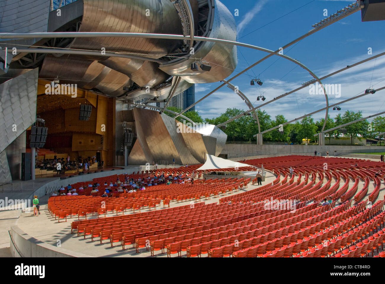 Jay Pritzker Pavilion At Millennium Park Seating Chart