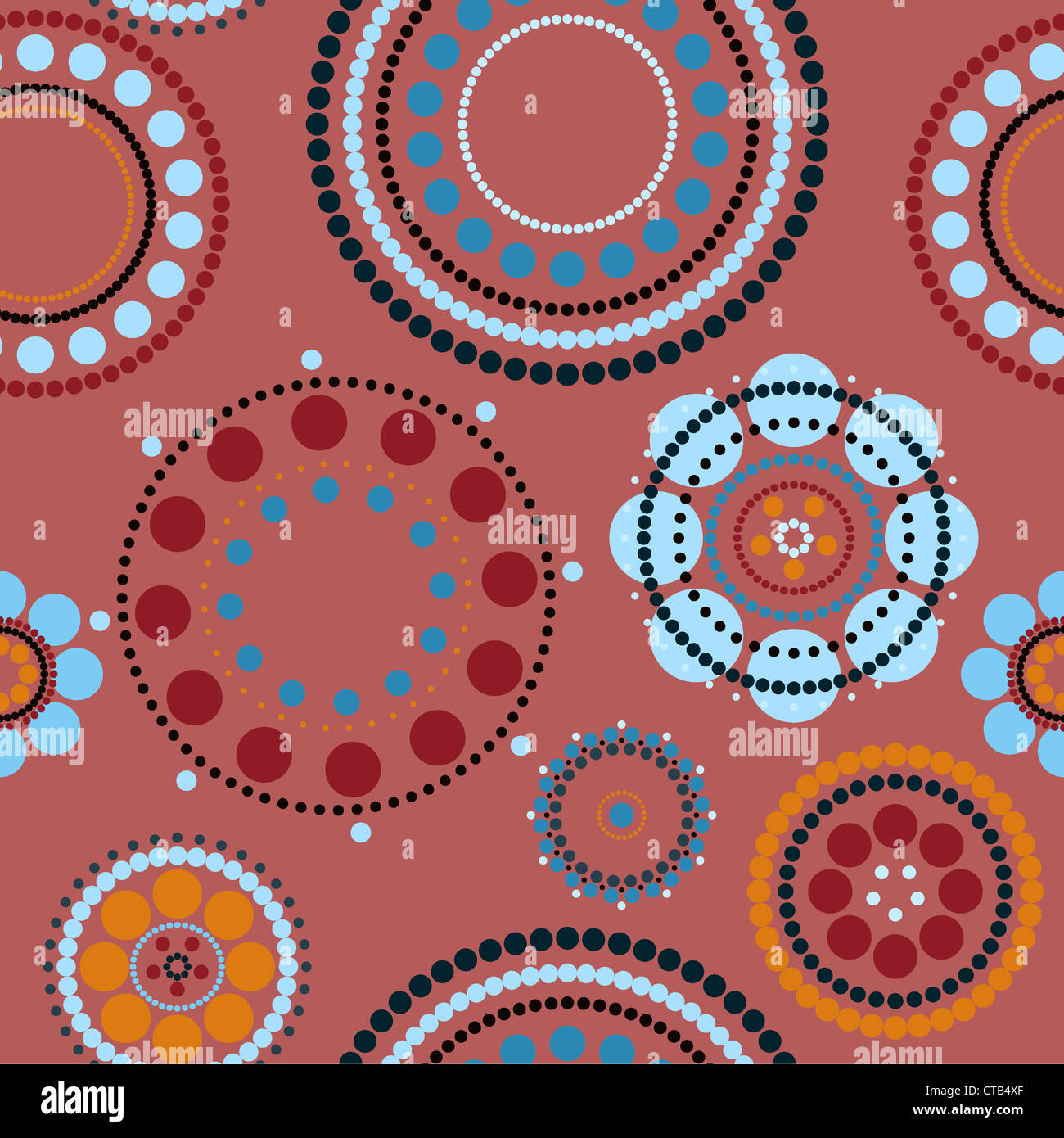 retro seamless background vector illustration Stock Photo - Alamy
