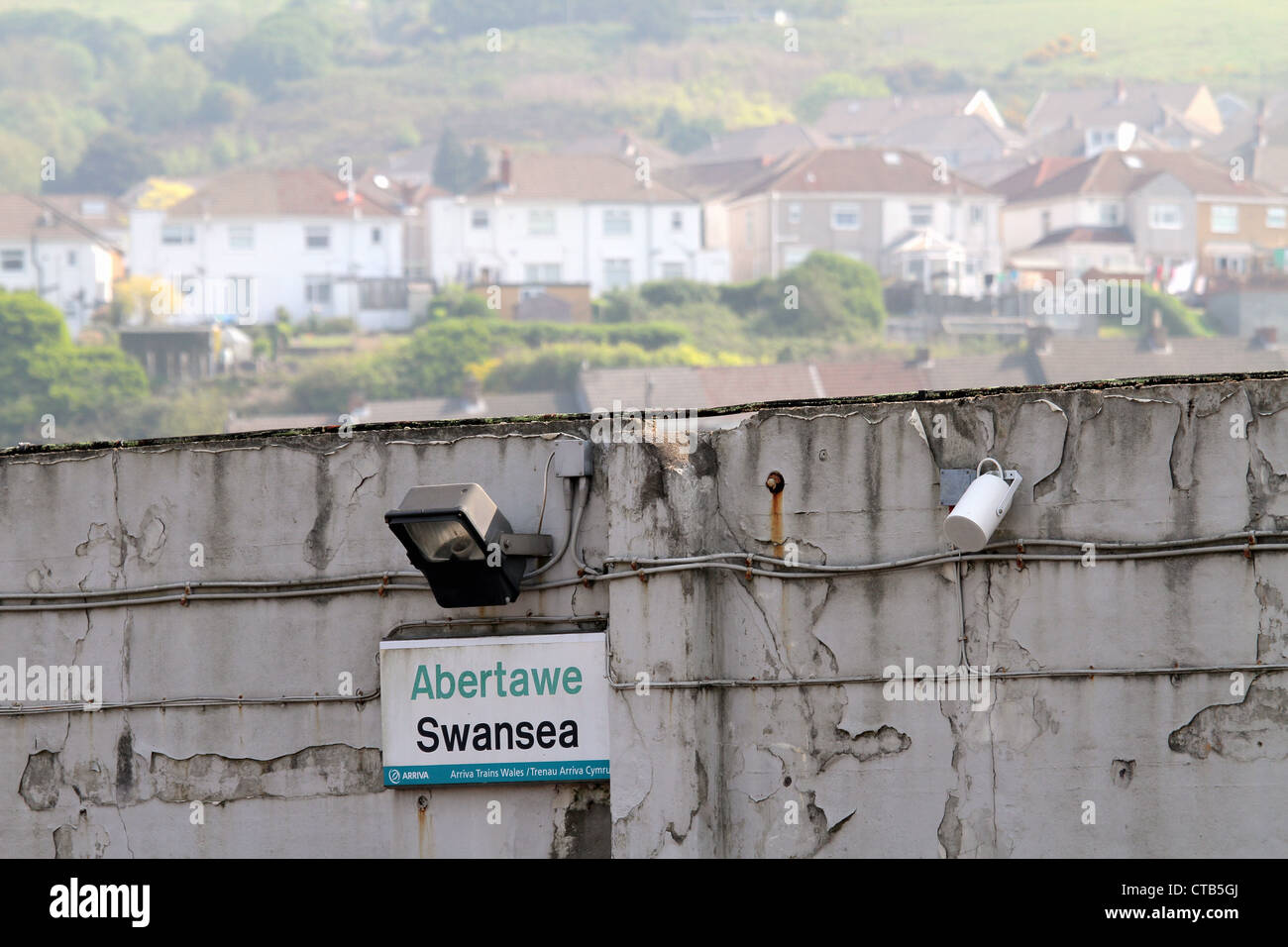 Swansea Railway Station, south Wales Stock Photo