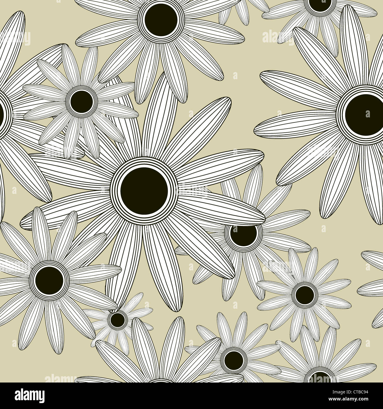 seamless floral background Stock Photo - Alamy