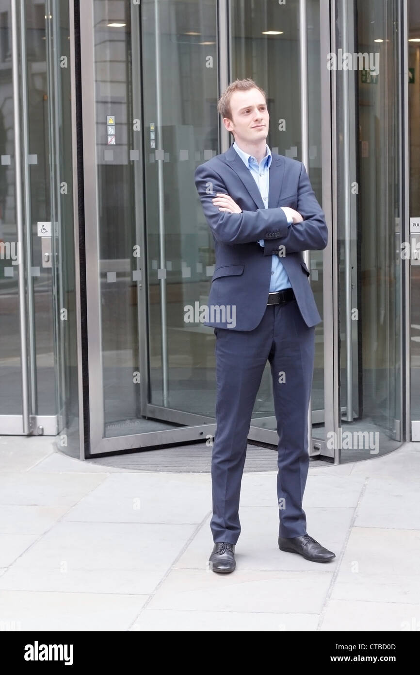 Confident businessman Stock Photo