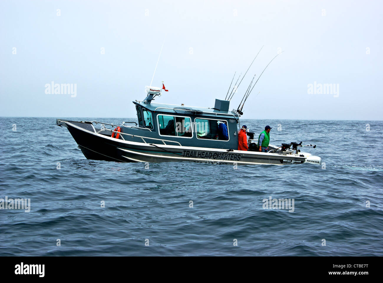 Trolling with downriggers hi-res stock photography and images - Alamy