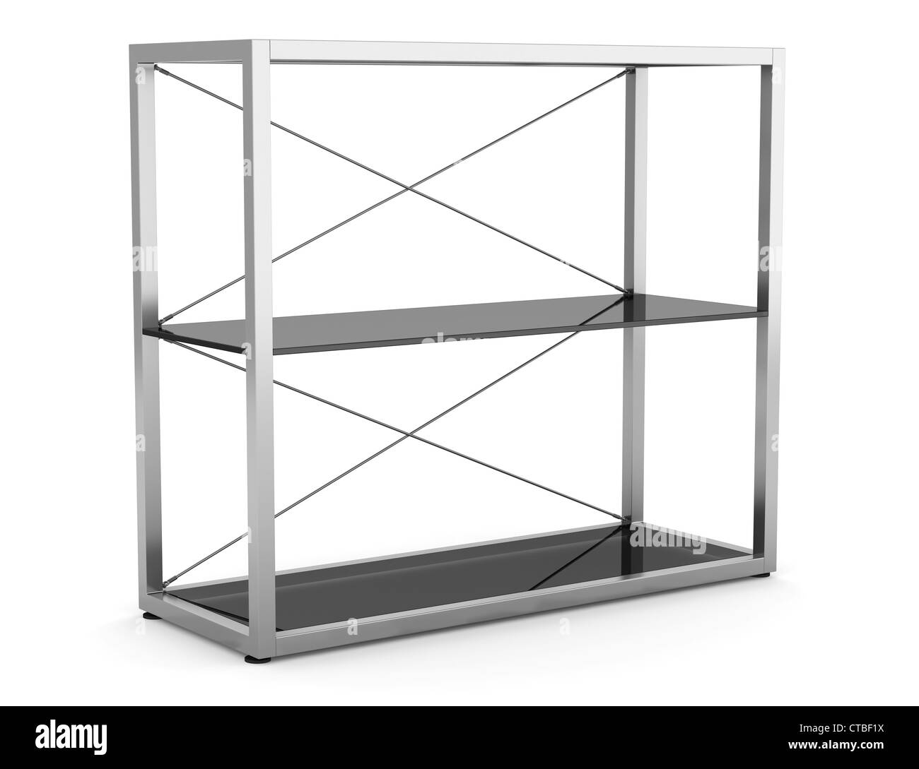 empty office shelves isolated on white background Stock Photo Alamy