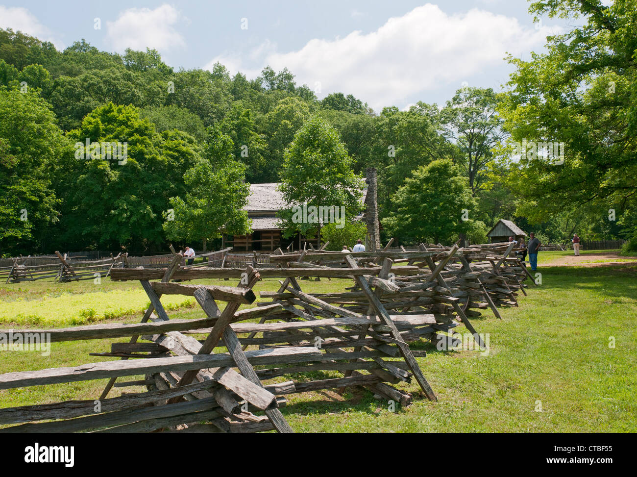 Kentucky, Land Between the Lakes National Recreation Area, The Homeplace, living history mid 