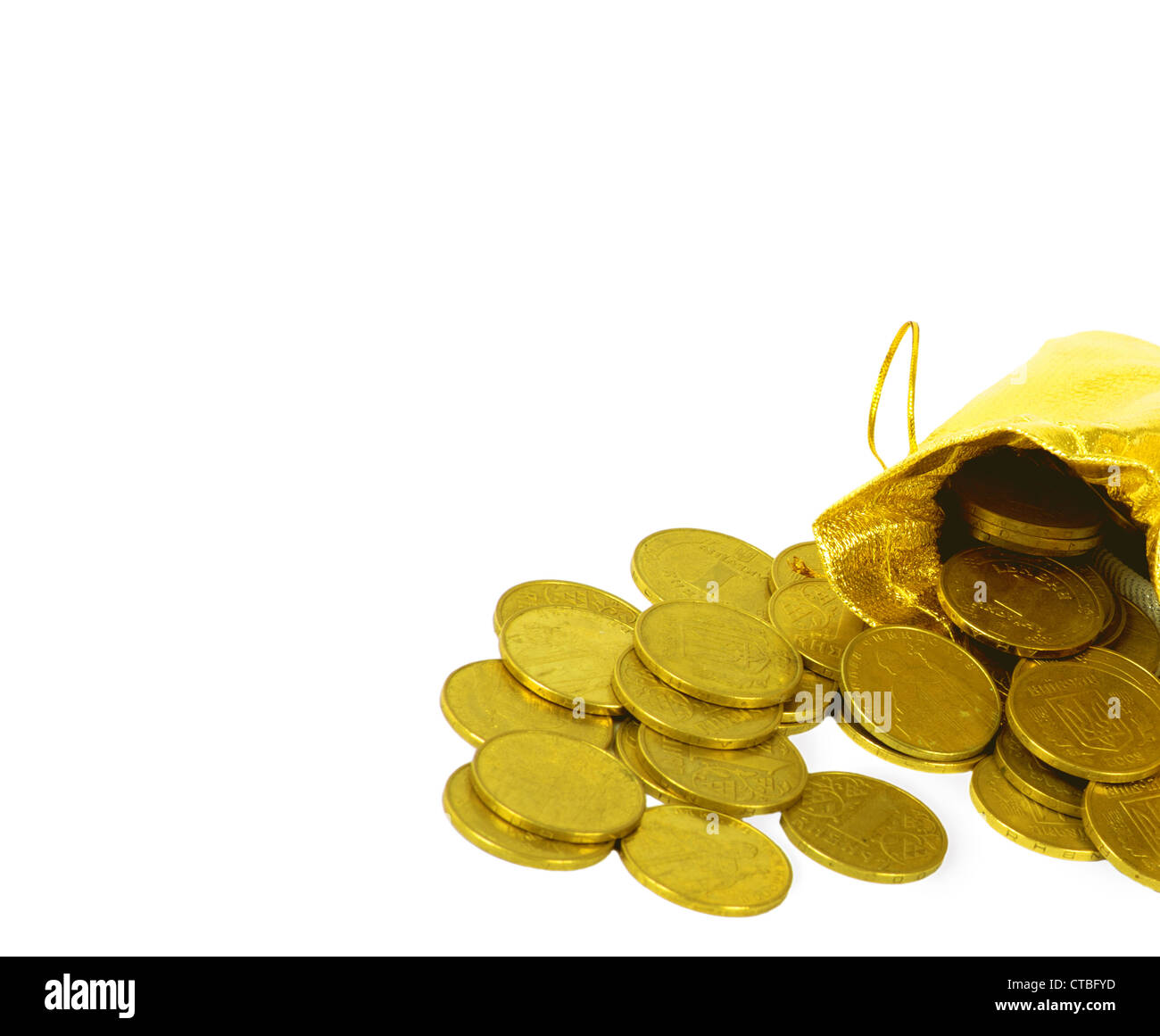 Bag Gold Coins Sack Stock Photos & Bag Gold Coins Sack Stock Images Alamy