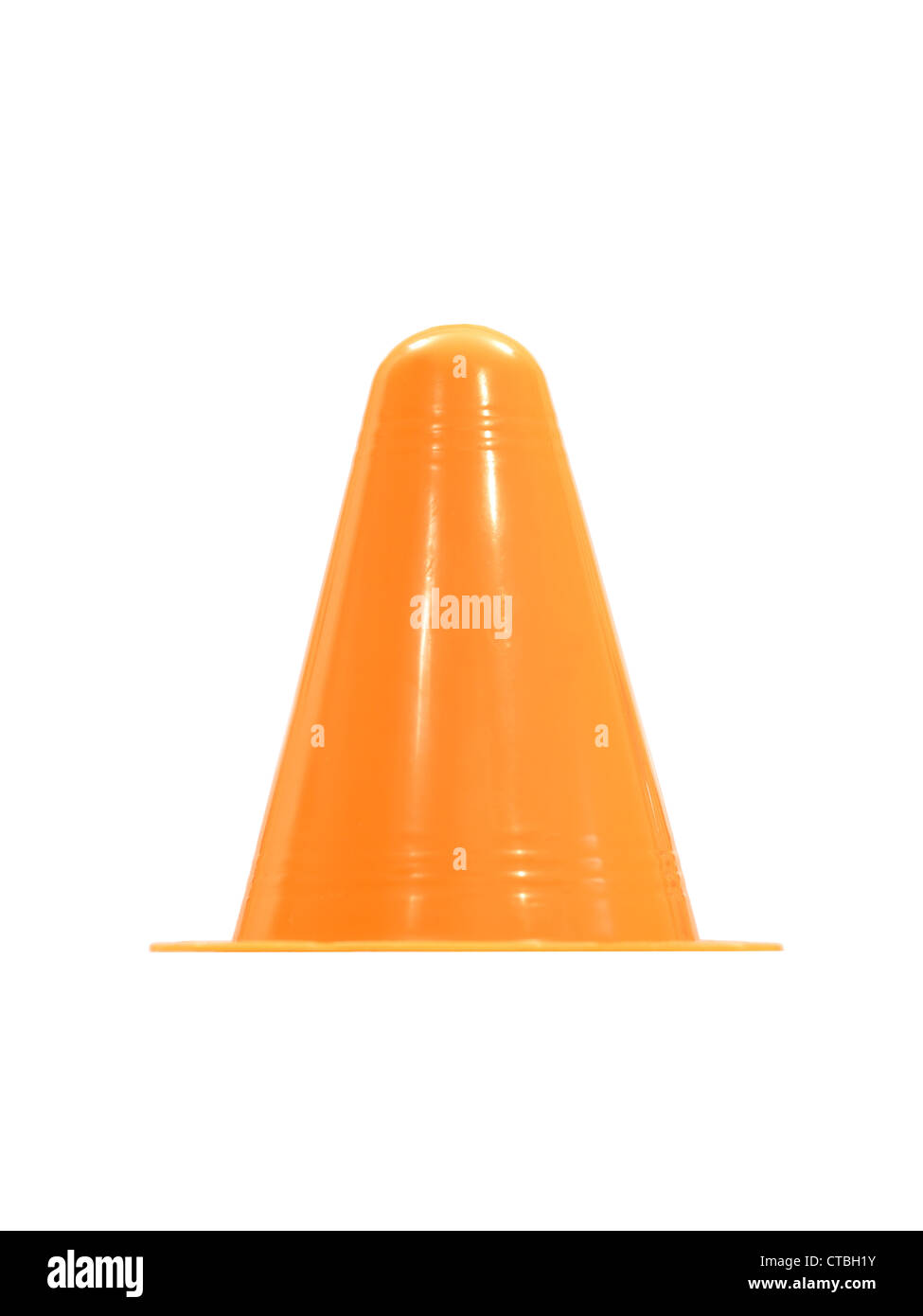 Traffic cones isolated against a white background Stock Photo - Alamy