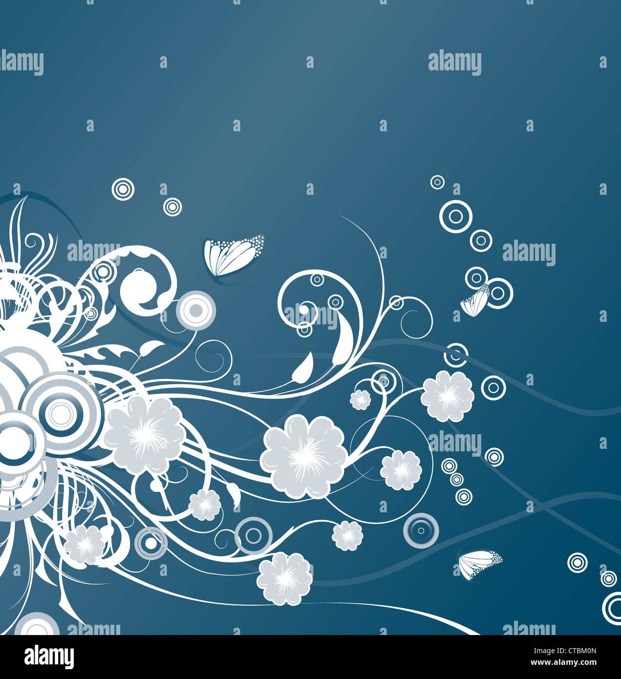 abstract vector floral Stock Photo - Alamy