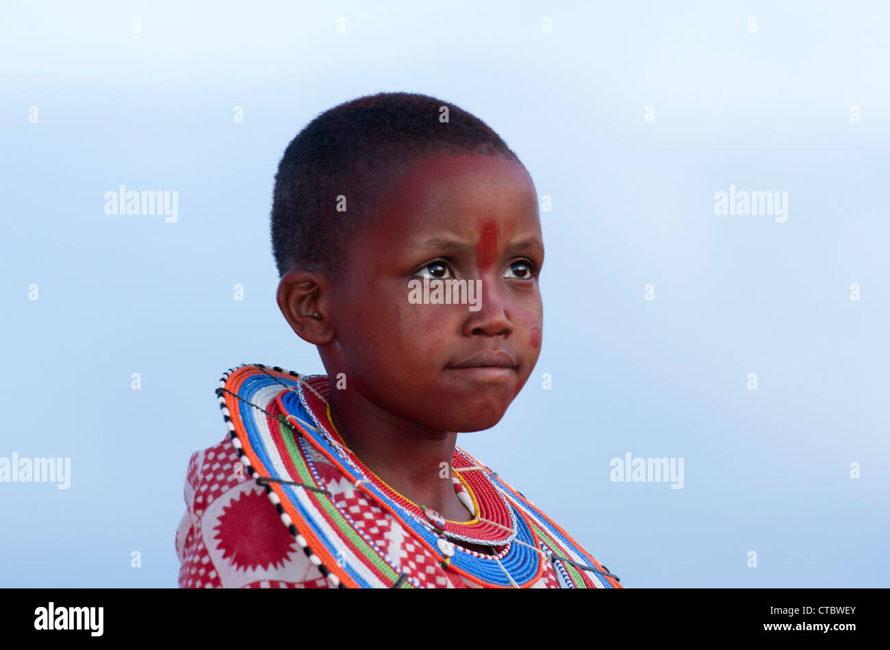 Africa tribal girl hi-res stock photography and images - Alamy