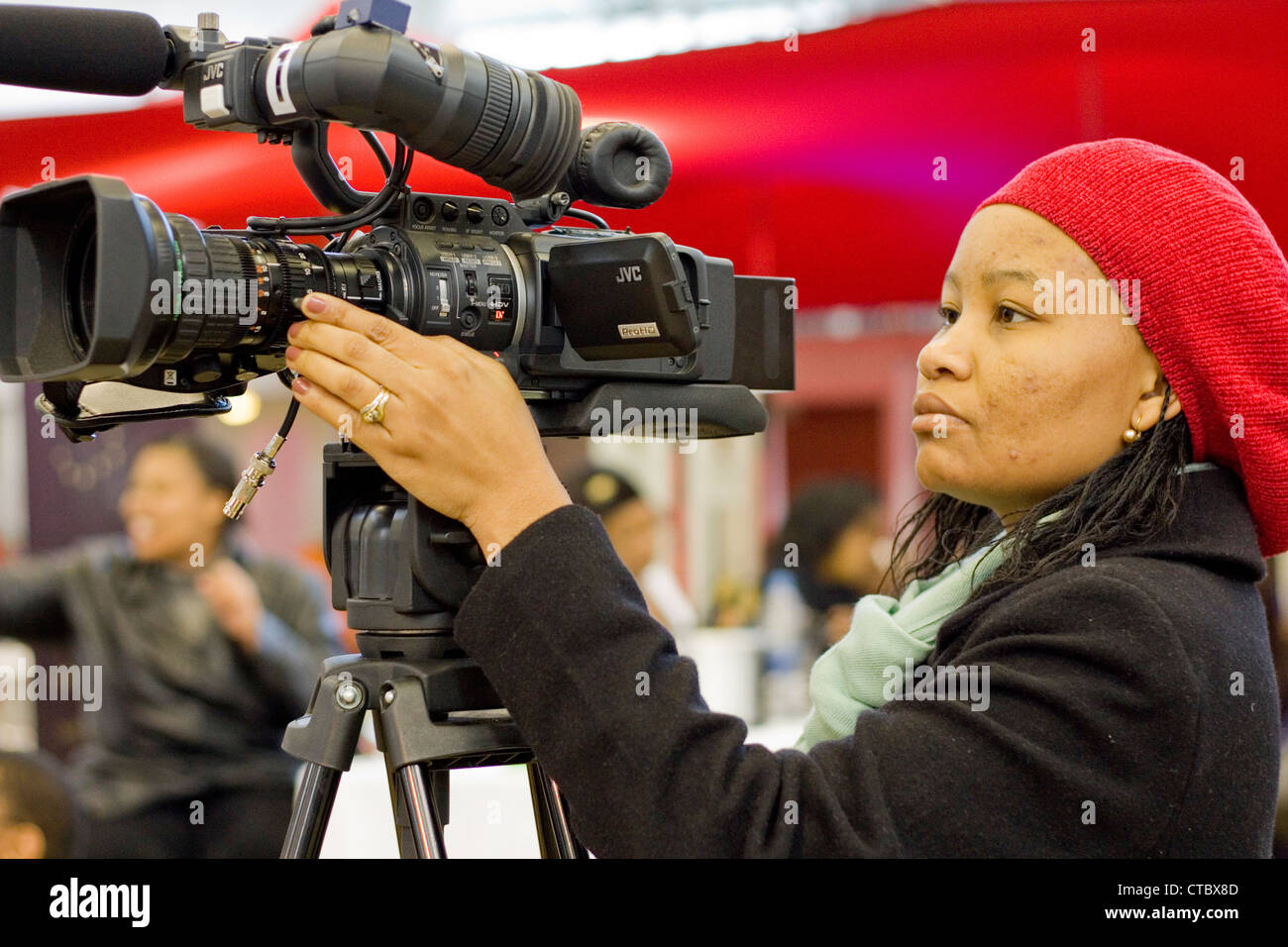 Africa digital filming hi-res stock photography and images - Alamy