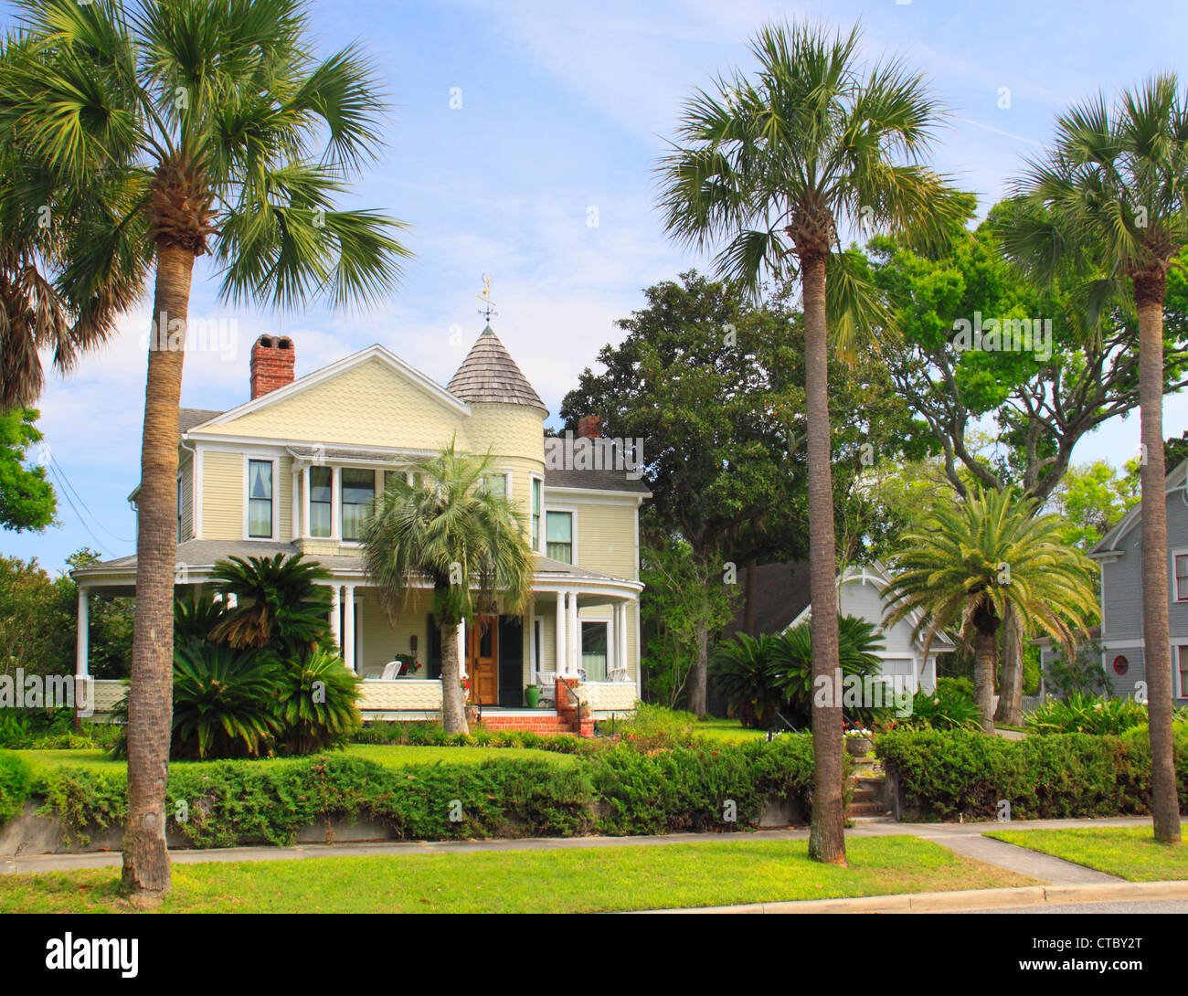 HISTORIC 6TH STREET, FERNANDINA BEACH, FLORIDA, USA Stock Photo Alamy